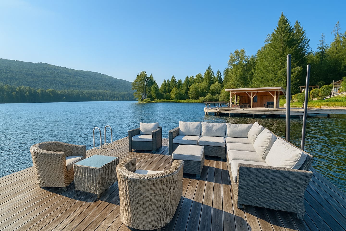 Lakefront Retreat + Hot Tub
